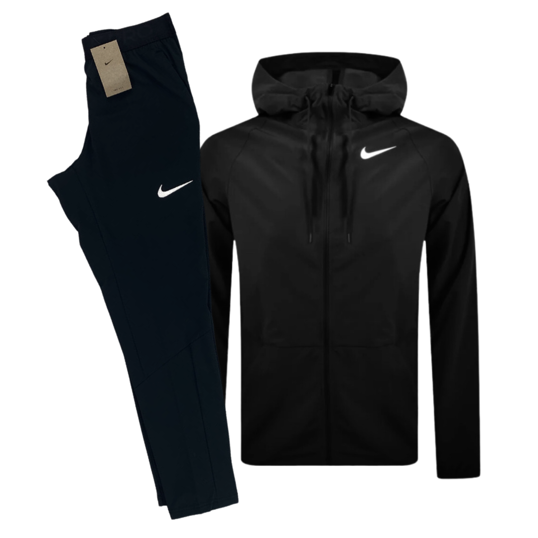 Nike Pro Vent Tracksuit - Black