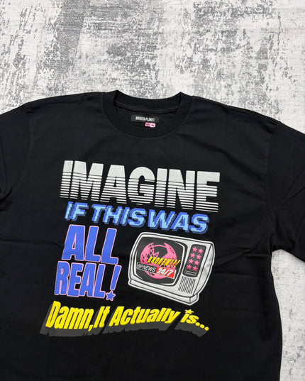 Broken Planet News Tee - Midnight