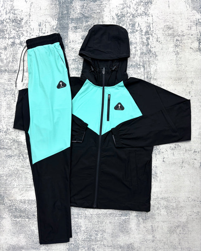 Trapstar ATG Woven Tracksuit - Black/Teal