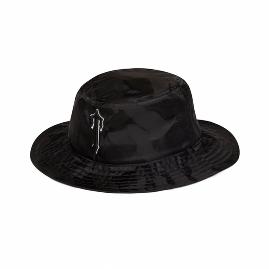 Trapstar Jacquard Bucket Hat - Black